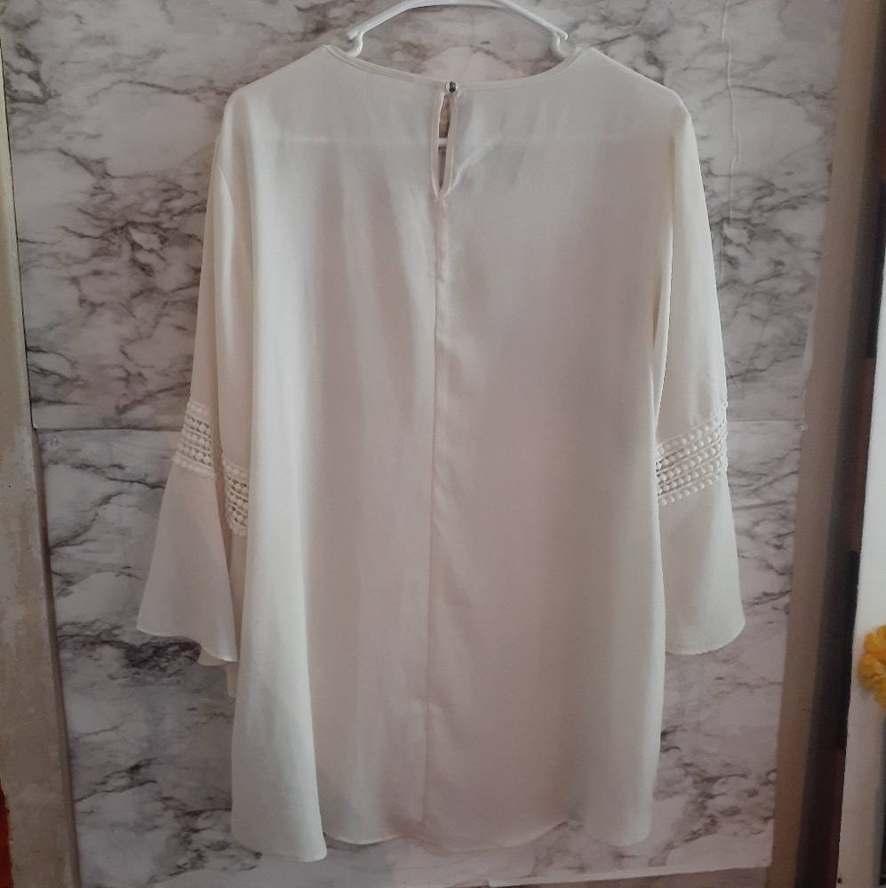 Light beige blouse